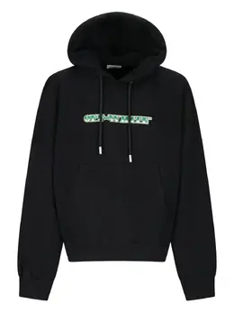 Off-White: Толстовка с принтом 