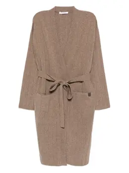 Max Mara: Коричневый кардиган 