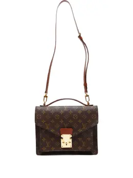 Louis Vuitton Pre-Owned: Коричневая сумка 
