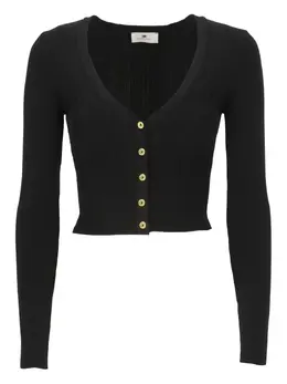 Elisabetta Franchi: Кардиган с v-образным вырезом 