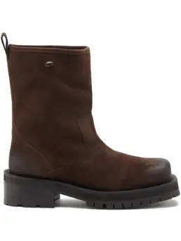 Diesel: Коричневые ботинки 