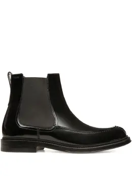 Bally: Чёрные ботинки 