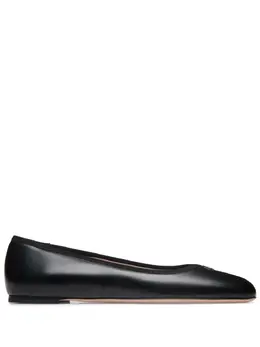 Bally: Чёрные балетки 