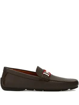 Bally: Коричневые туфли 