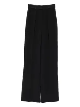 Elisabetta Franchi: Чёрные брюки 