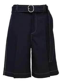 Jil Sander: Синие шорты 