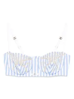 Elisabetta Franchi: Топ в полоску 