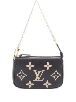Louis Vuitton Pre-Owned: Чёрная сумка 