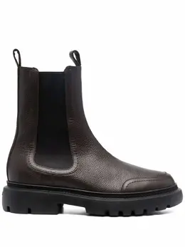 Bally: Коричневые ботинки 