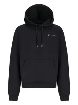 Jacquemus: Чёрная толстовка 