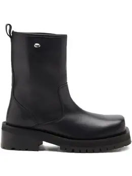 Diesel: Чёрные ботинки 