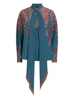 ETRO: Блуза с принтом 