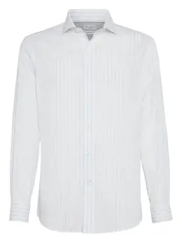Brunello Cucinelli: Рубашка в полоску 