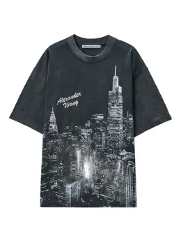 Alexander Wang: Футболка с принтом 
