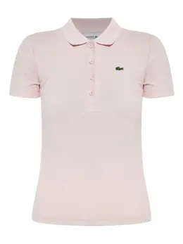 Lacoste: Розовое поло 