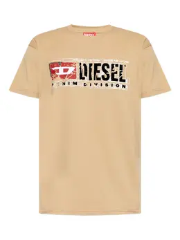 Diesel: Рваная футболка 