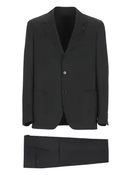 Lardini: Чёрный костюм 