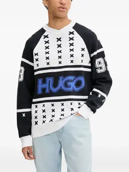 HUGO: Свитер с рукавом реглан 