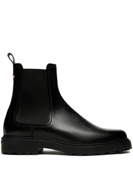 Bally: Чёрные ботинки 