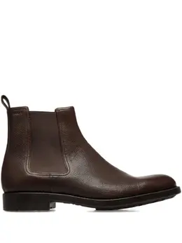 Bally: Коричневые ботинки 