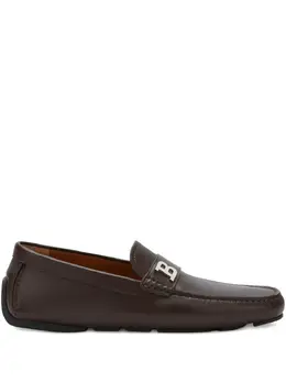 Bally: Коричневые туфли 