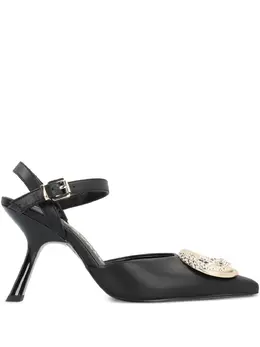 Just Cavalli: Чёрные сандалии 