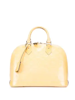Louis Vuitton Pre-Owned: Жёлтая сумка 