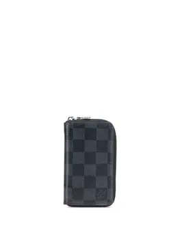 Louis Vuitton Pre-Owned: Чёрный кошелёк 