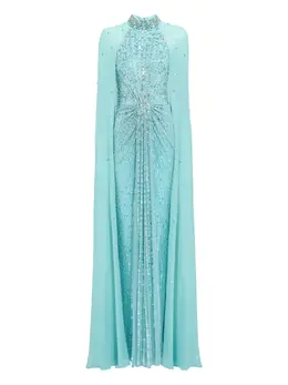 Jenny Packham: Длинный плащ 
