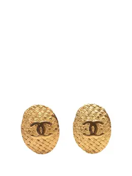 CHANEL Pre-Owned: Серьги 