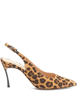 Casadei: Коричневые туфли 