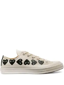Comme Des Garçons Play: Белые кроссовки  Heart
