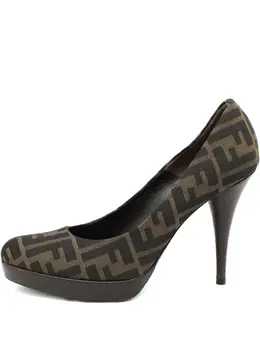 Fendi Pre-Owned: Коричневые туфли 