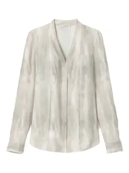 Lafayette 148: Белая блуза 