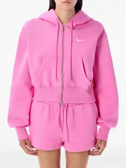 Nike: Розовая толстовка 