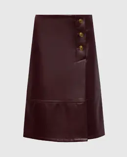 Twinset: Бордовая юбка 