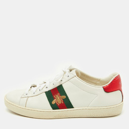 Gucci: Белые кроссовки  Ace