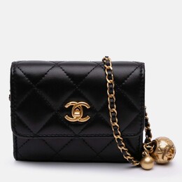 Chanel: Чёрный клатч 