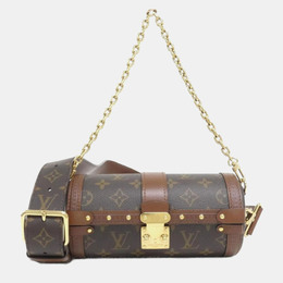 Louis Vuitton: Коричневая сумка  Papillon