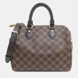 Louis Vuitton: Коричневая сумка  Speedy