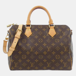 Louis Vuitton: Коричневая сумка  Speedy
