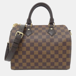 Louis Vuitton: Коричневая сумка  Speedy