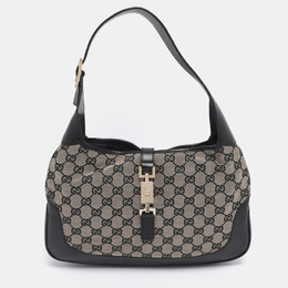 Gucci: Чёрная сумка  Jackie