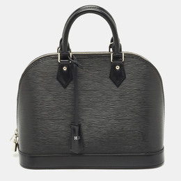 Louis Vuitton: Чёрная сумка  Épi