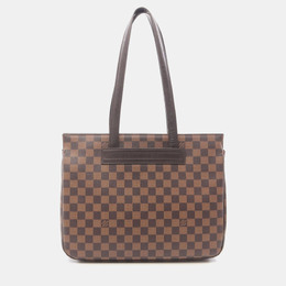 Louis Vuitton: Коричневая сумка-шоппер 