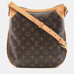 Louis Vuitton: Коричневая сумка 