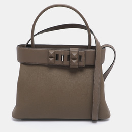 Hermes: Бежевая сумка на руку 