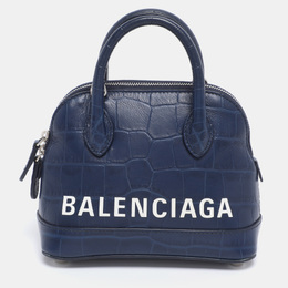 Balenciaga: Голубая сумка  Ville