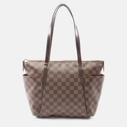 Louis Vuitton: Коричневая сумка-шоппер 