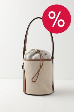 Furla: Бежевая сумка 